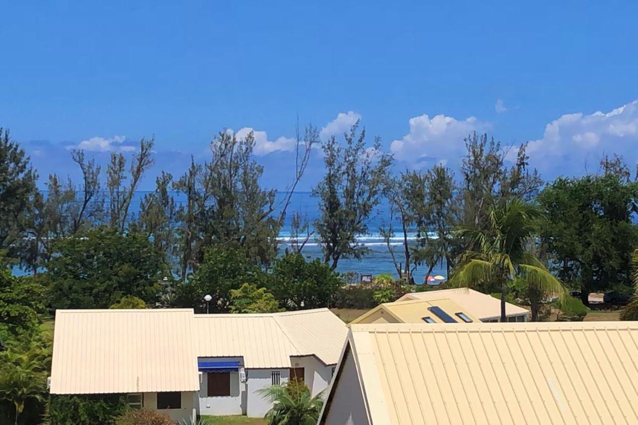 Escale Tropicale, Appart Vue Mer A 2 Min Du Lagon Leilighet Saint-Gilles-les Bains Eksteriør bilde